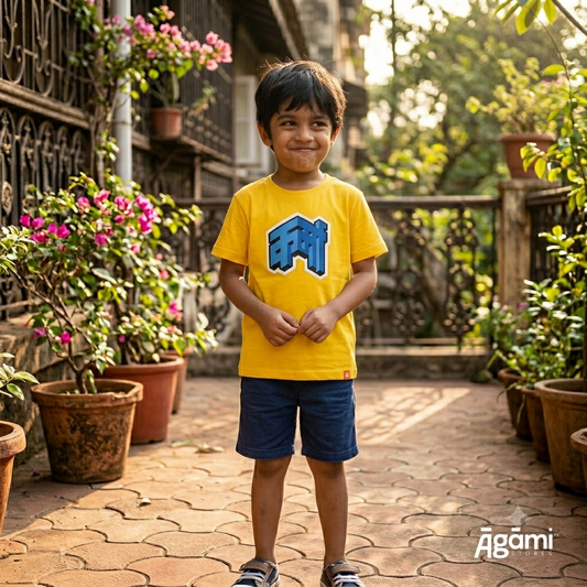 Karma Kids Tshirt | Yellow