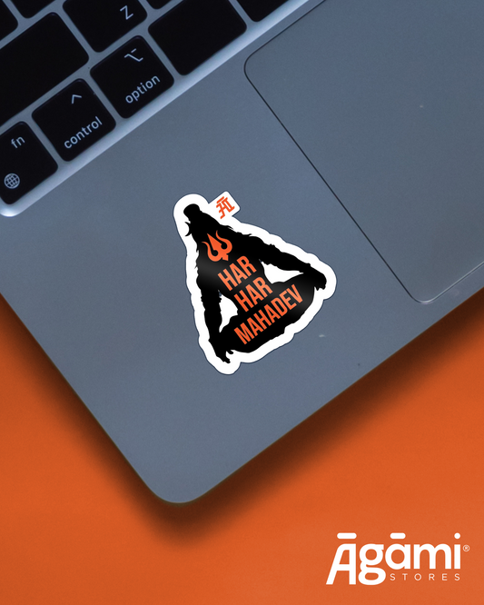 Har Har Mahadev | Laptop & Mobile Sticker