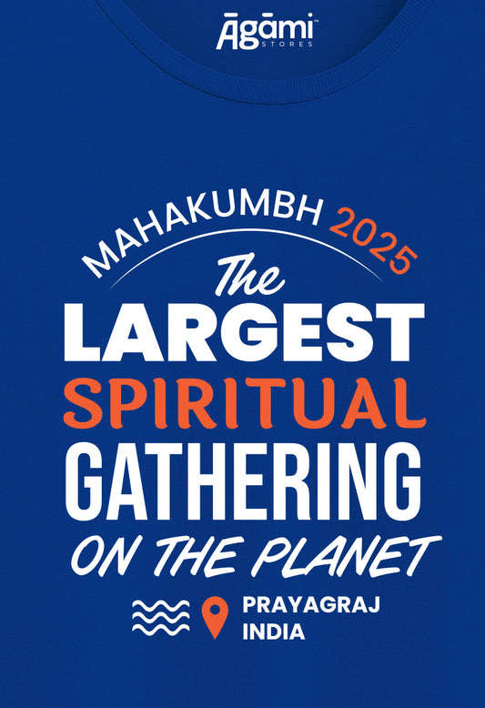 Largest Spiritual Gathering - Royal Blue Tshirt | Regular Fit