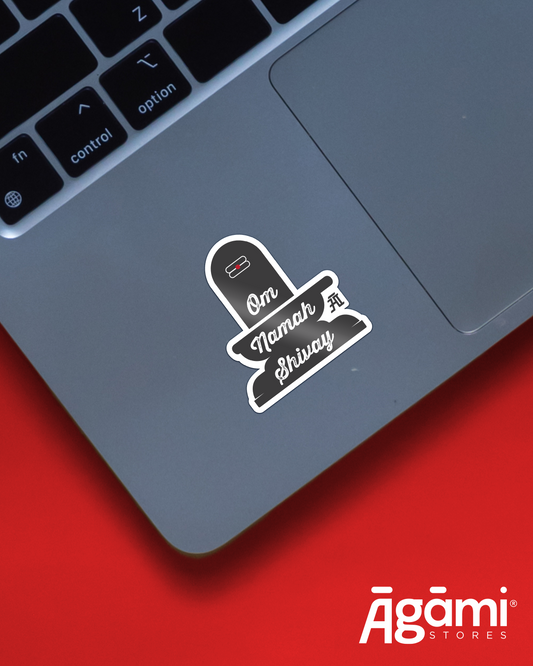 Om Namah Shivaay Shivling | Mobile & Laptop Sticker