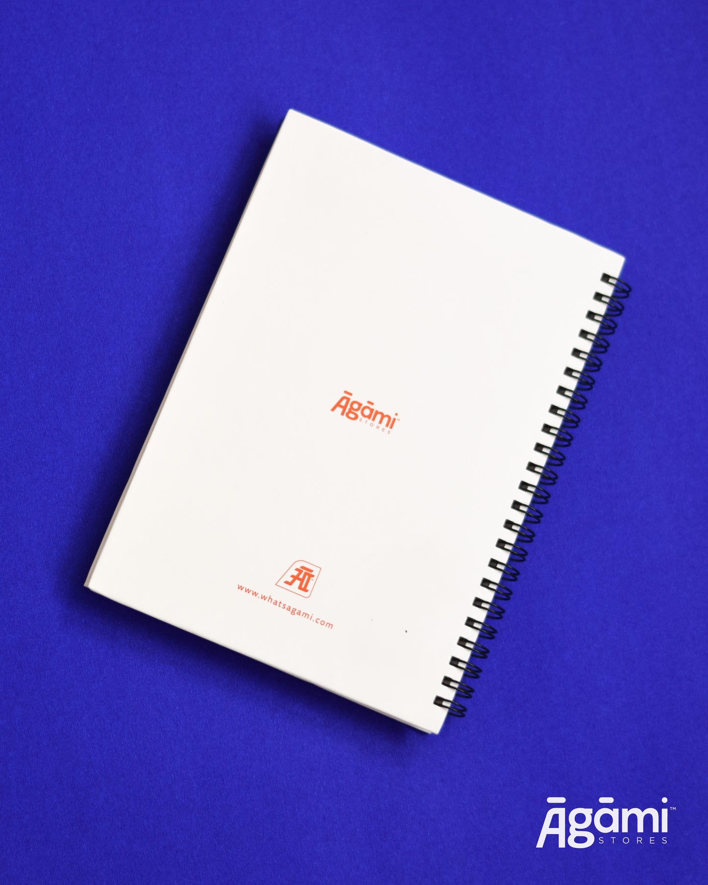 Sanātana Dharma Spiral A5 Notebook | White