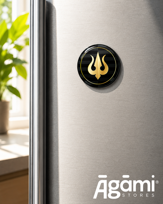 Trishul | Pin Badge + Magnet