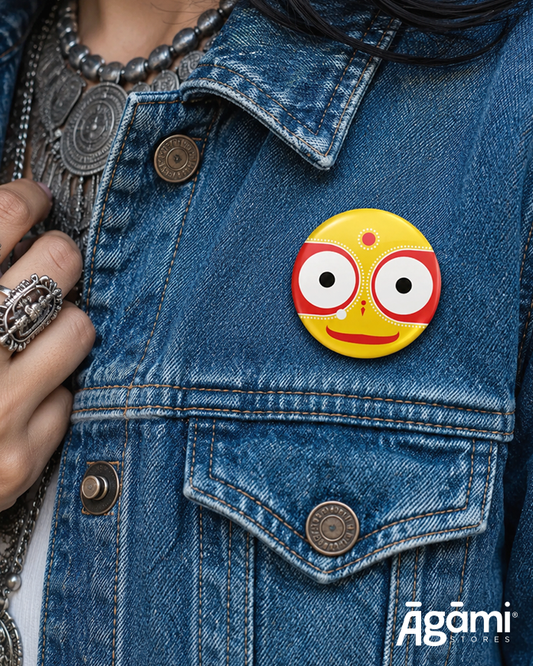 Shubhadraji | Pin Badge + Magnet