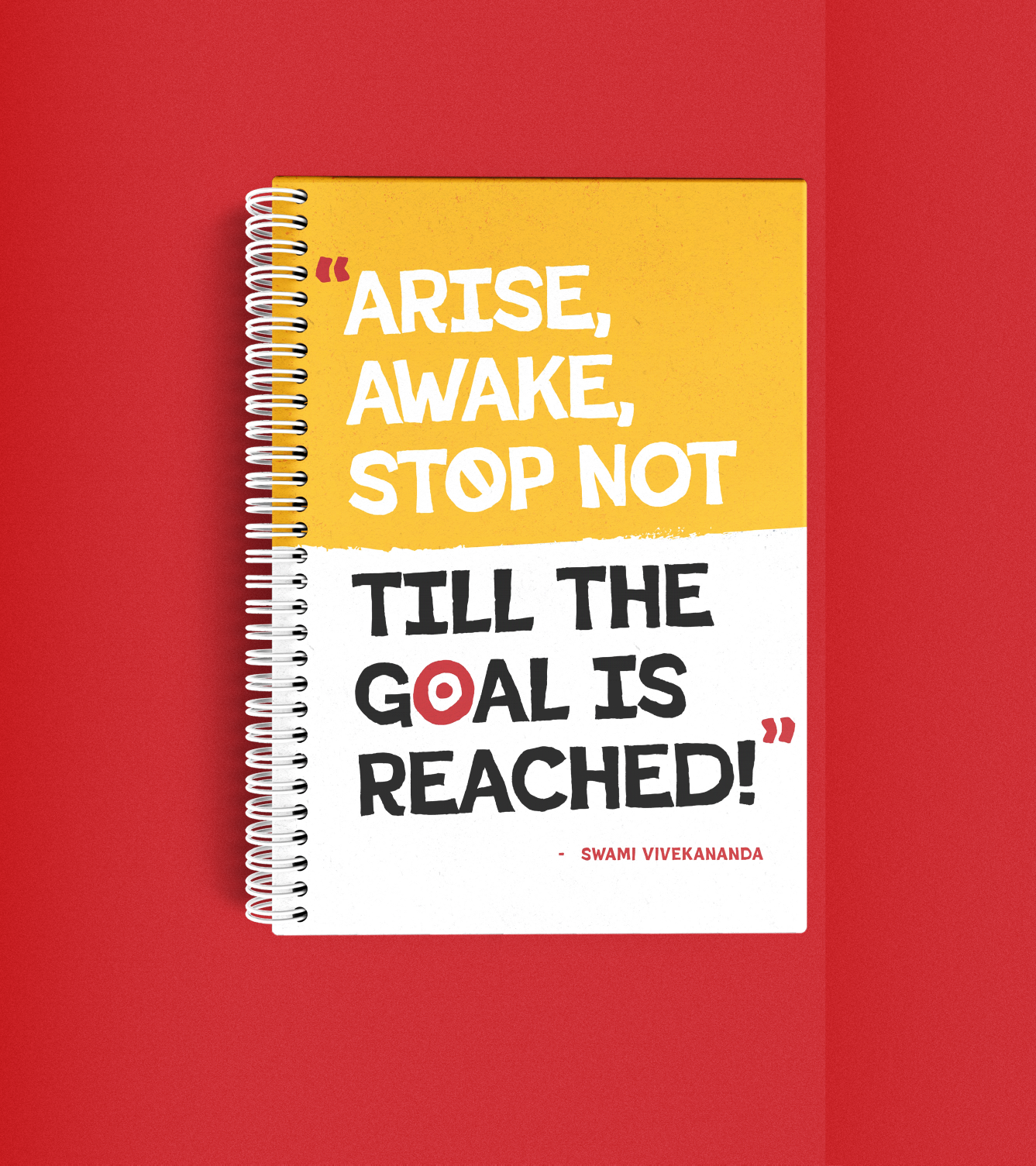 Arise, Awake, Stop Not - Notebook
