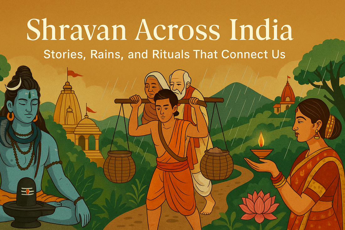 Shravan Across India: Stories, Rains, and Rituals That Connect Us 