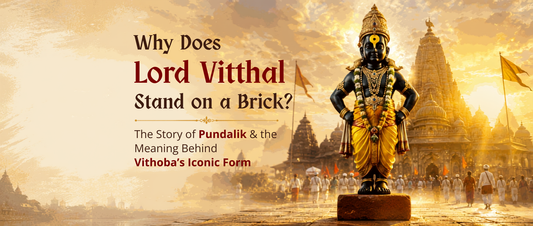 Why Does Lord Vitthal Stand on a Brick? The Story of Pundalik and the Meaning Behind Vithoba's Iconic Form