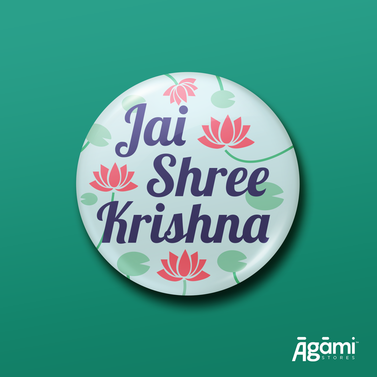 Krishna Pin Badge Collection