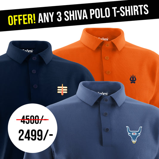 combo|mahakal-tilak-polo-neck-t-shirt-navy-blue|trishul-polo-neck-t-shirt-orange|shiva-nandi-polo-neck-tshirt-denim-blue
