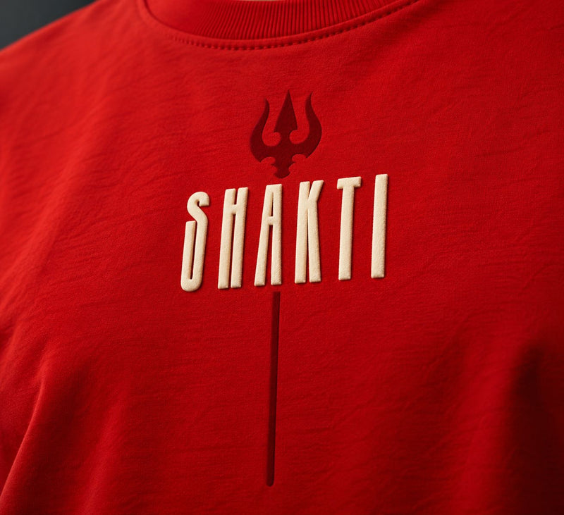 Shakti - Oversized Tshirt | Red