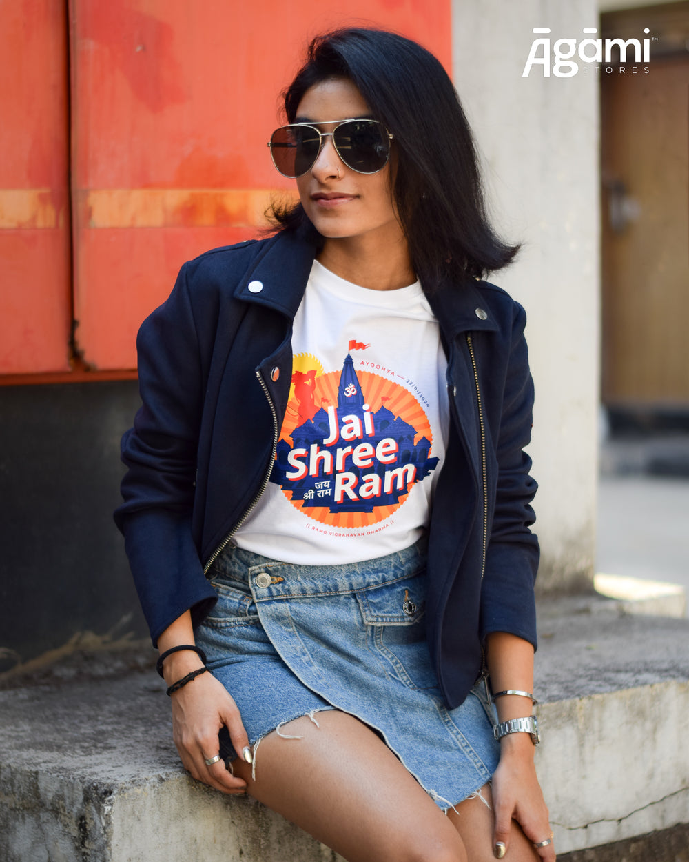 Jai Shree Ram T-shirt - English