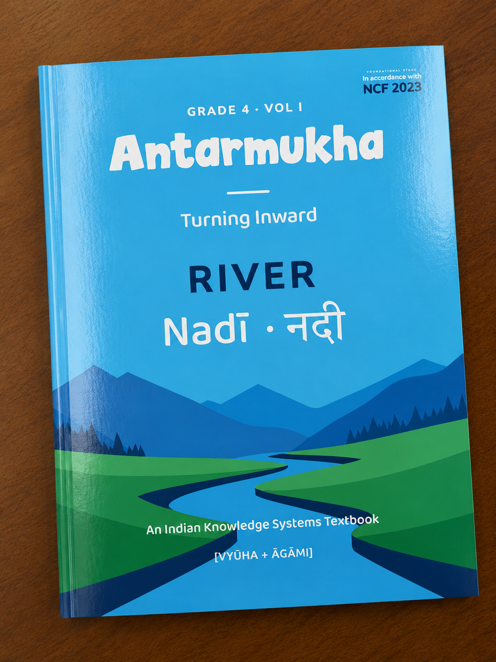 Antarmukha Series: Grade 4 — River · Nadī · नदी