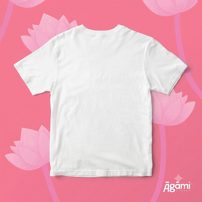 Jai Maa Durga Kids Tshirt | White