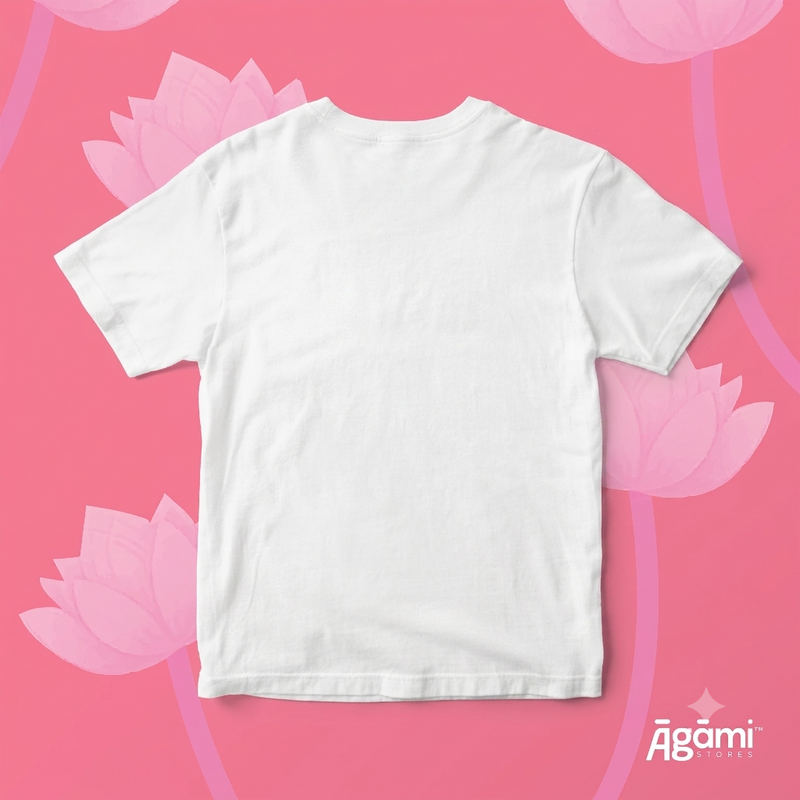 Jai Maa Durga Kids Tshirt | White