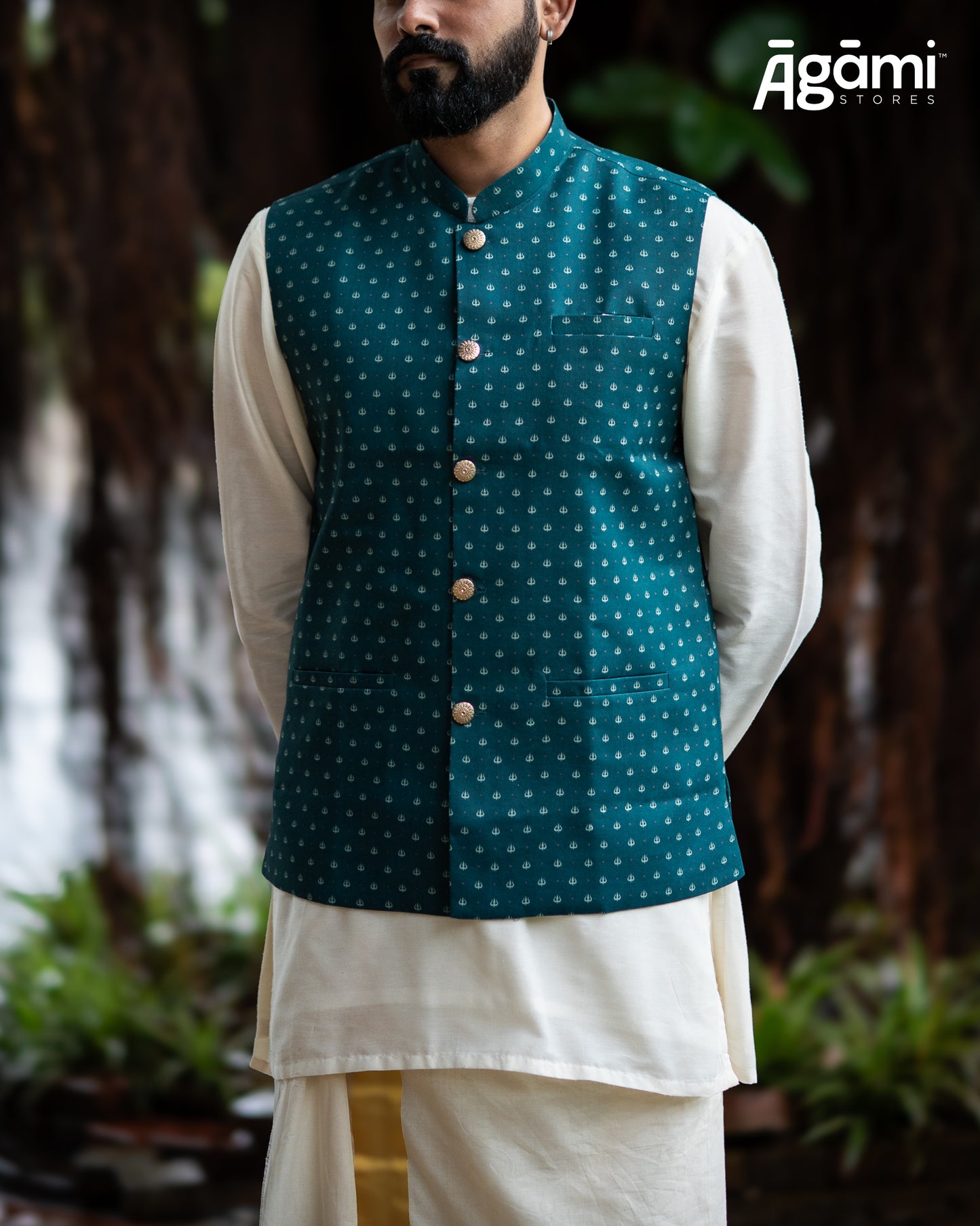 Green Trishul | Modi Jacket