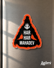 Har Har Mahadev | Acrylic Fridge Magnet