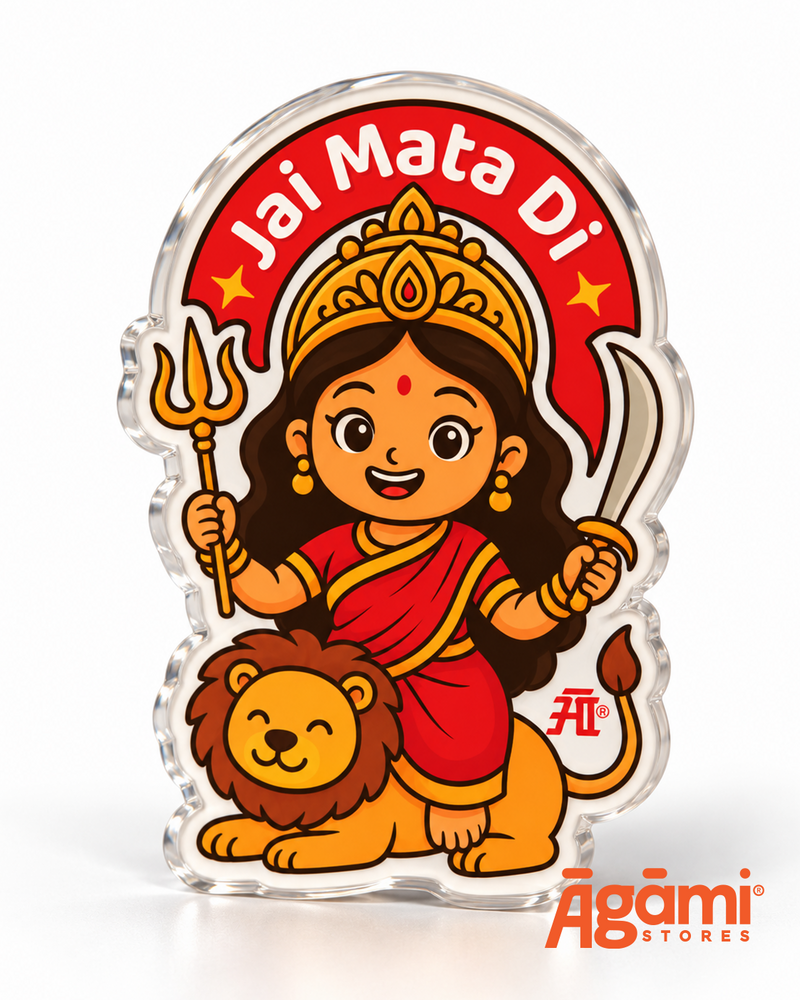 Jai Mata Di | Acrylic Fridge Magnet
