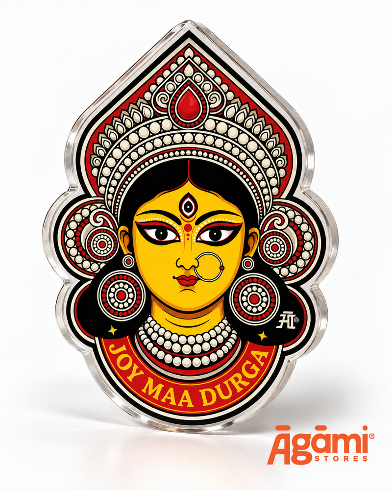 Joy Maa Durga | Acrylic Fridge Magnet
