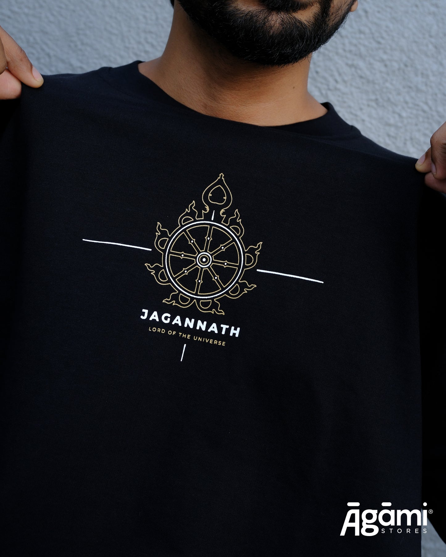 Shree Jagannath – Lord of the Universe T-shirt | Black