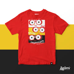 Jai Shree Jagannath Kids Tshirt | Red