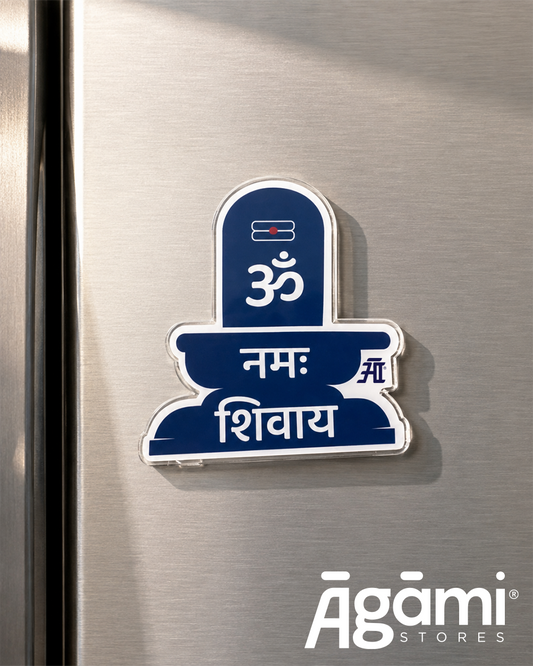 Om Namah Shivay Shivaling | Acrylic Fridge Magnet