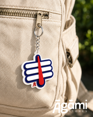 Mahakal Tilak | Silicon Keychain