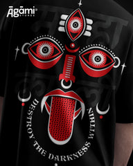 Mahakali Tshirt - Black | Oversized Fit