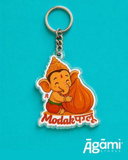 Modak Paglu | Acrylic Keychain