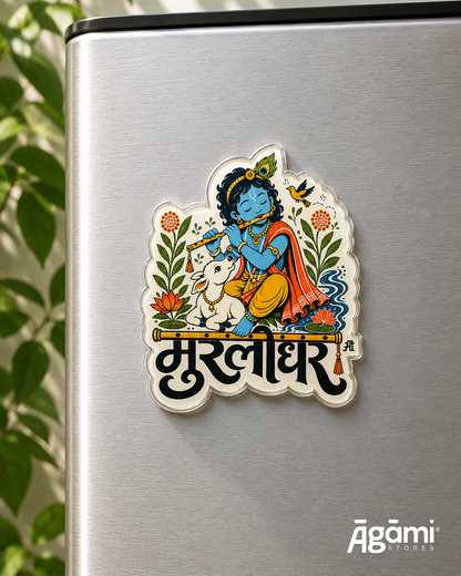 Murlidhar | Acrylic Fridge Magnet