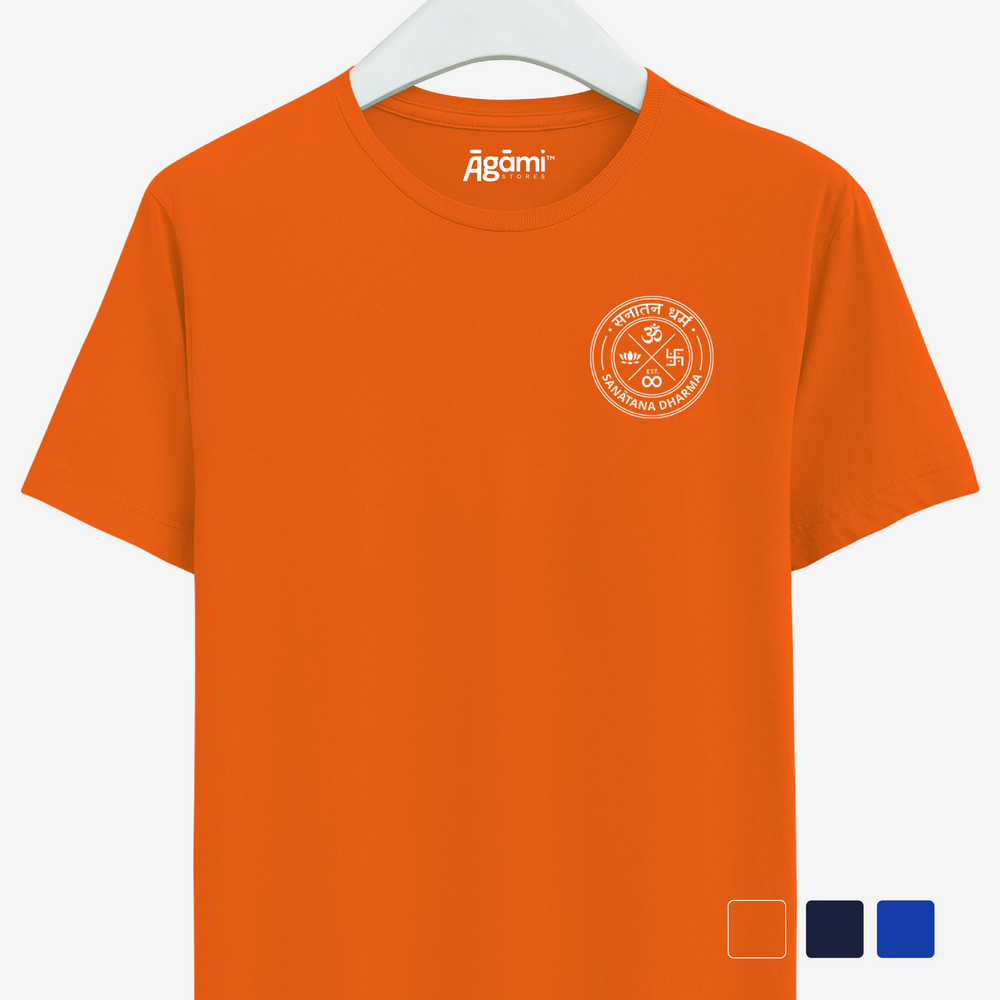 Sanatana Dharma Emblem - Orange