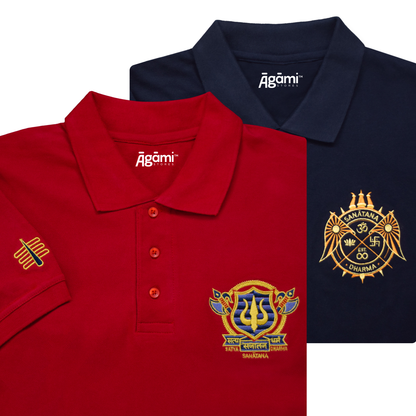 Combo Pack of 2 Polo Tshirts
