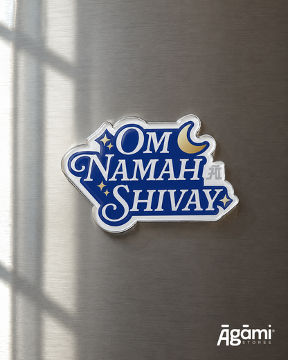 Om Namah Shivay | Acrylic Fridge Magnet