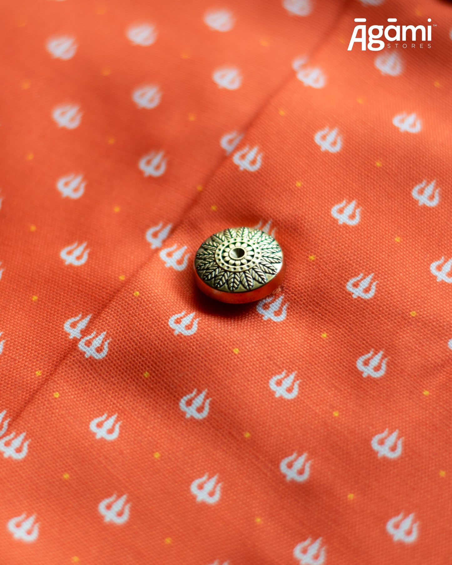 Orange Trishul | Modi Jacket