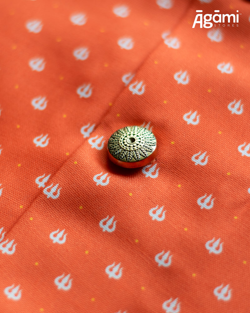 Orange Trishul | Modi Jacket