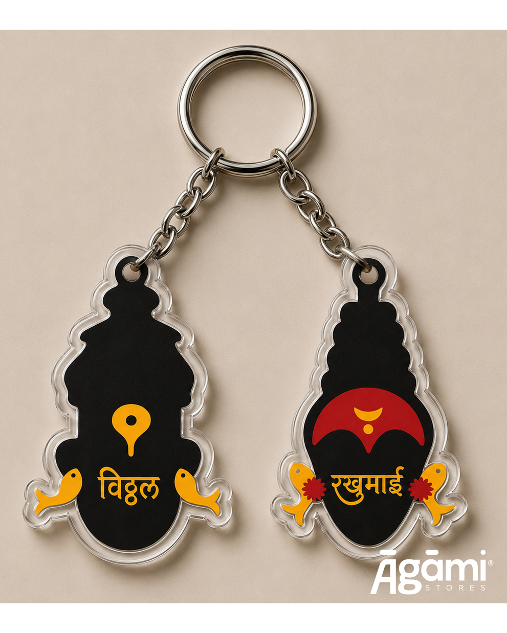 Vitthal Rukmani | Acrylic Keychain