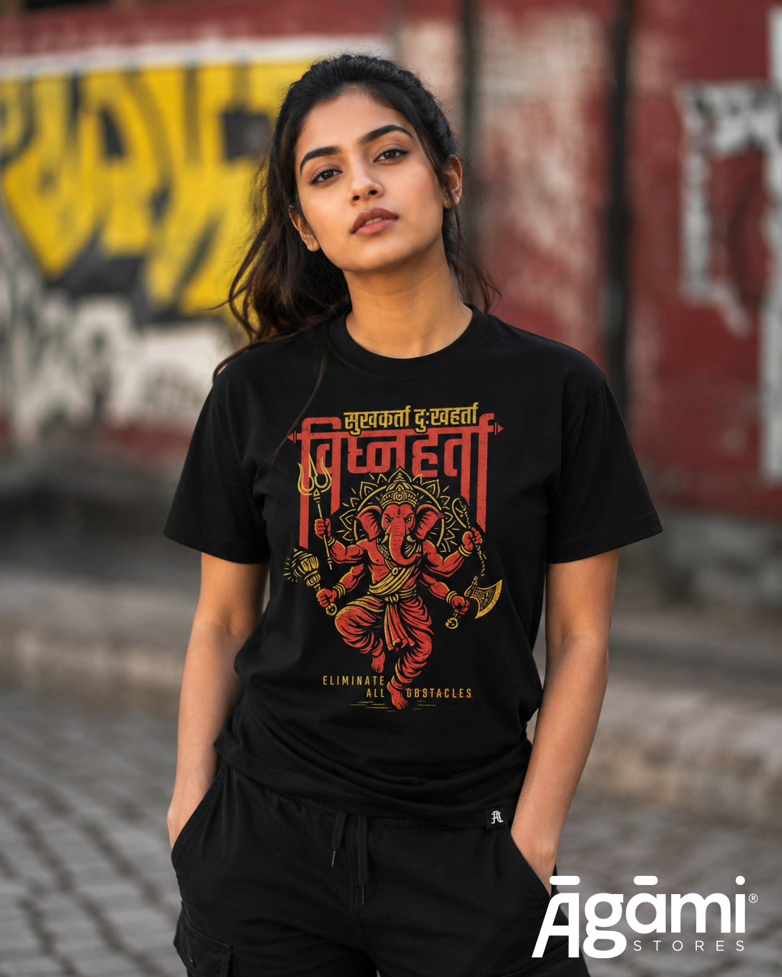 Ganpati Vighnaharta - Black