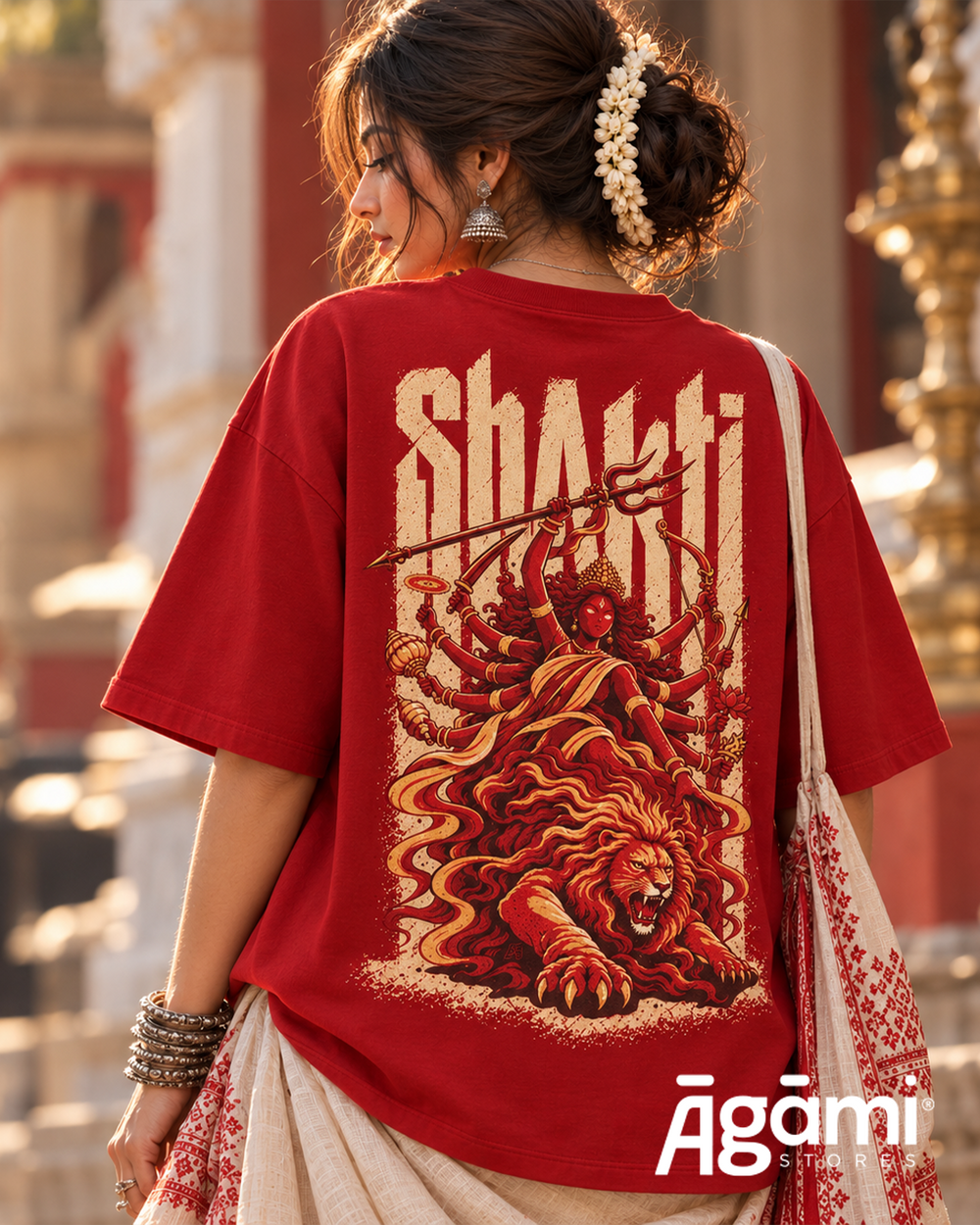 Shakti - Oversized Tshirt | Red