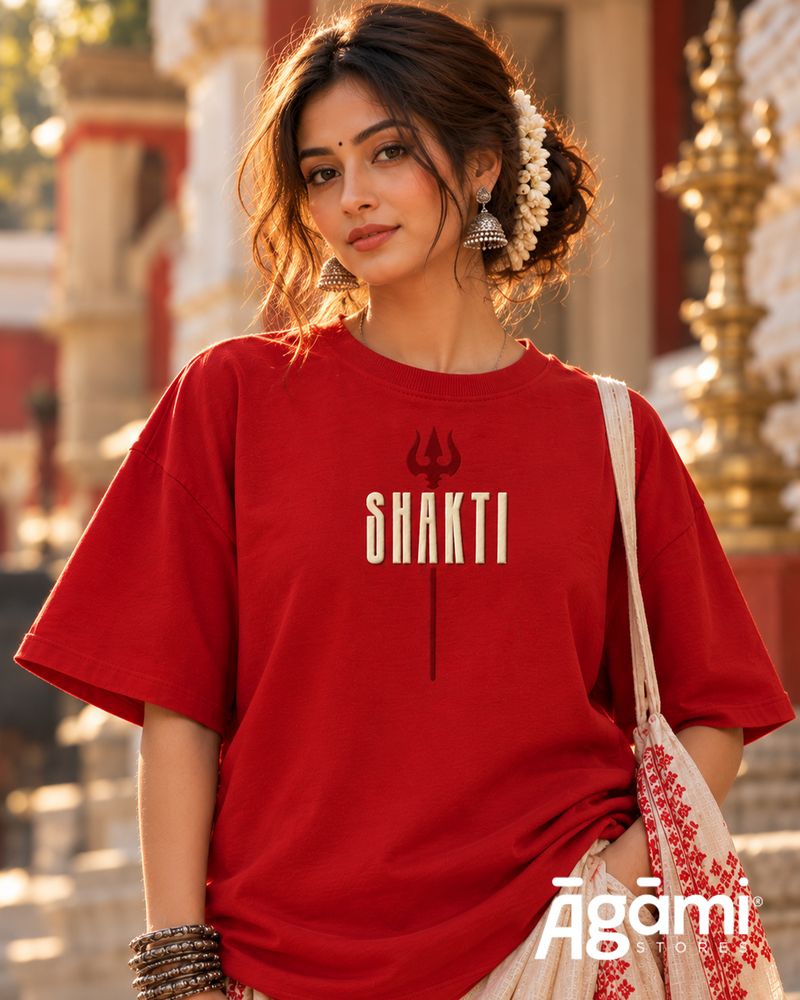 Shakti - Oversized Tshirt | Red