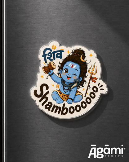 Shiv Shamboo | Acrylic Fridge Magnet