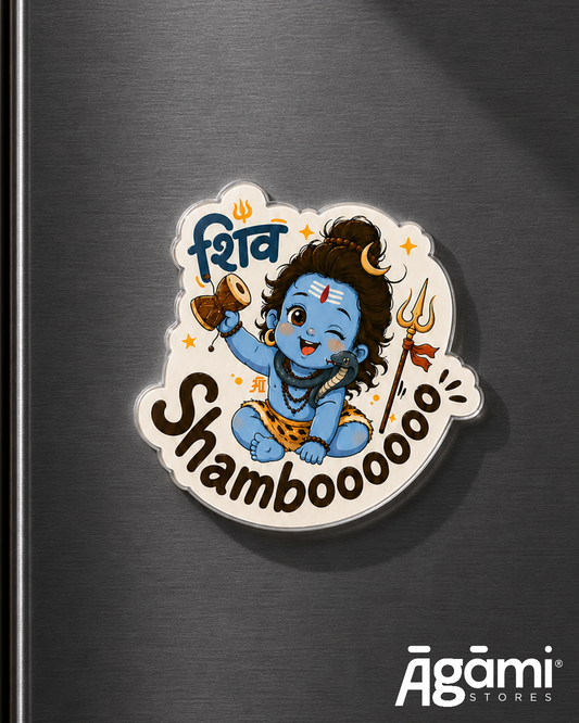 Shiv Shamboo | Acrylic Fridge Magnet