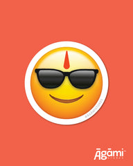 Sanatani Smiley | Laptop & Mobile Sticker