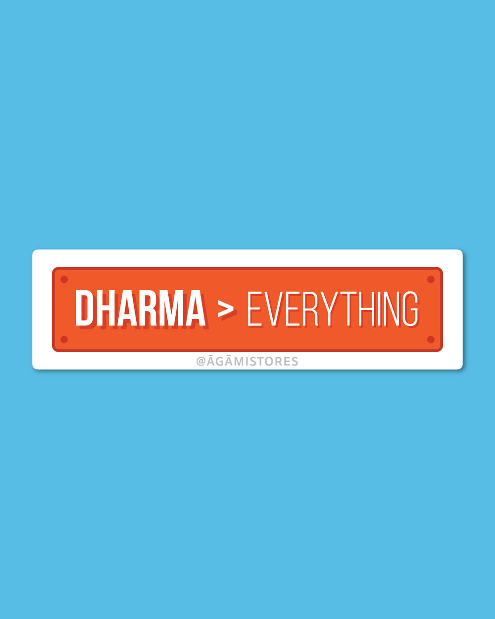 Dharma > Everything | Laptop & Mobile Sticker