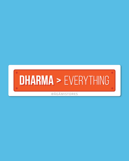 Dharma > Everything | Laptop & Mobile Sticker
