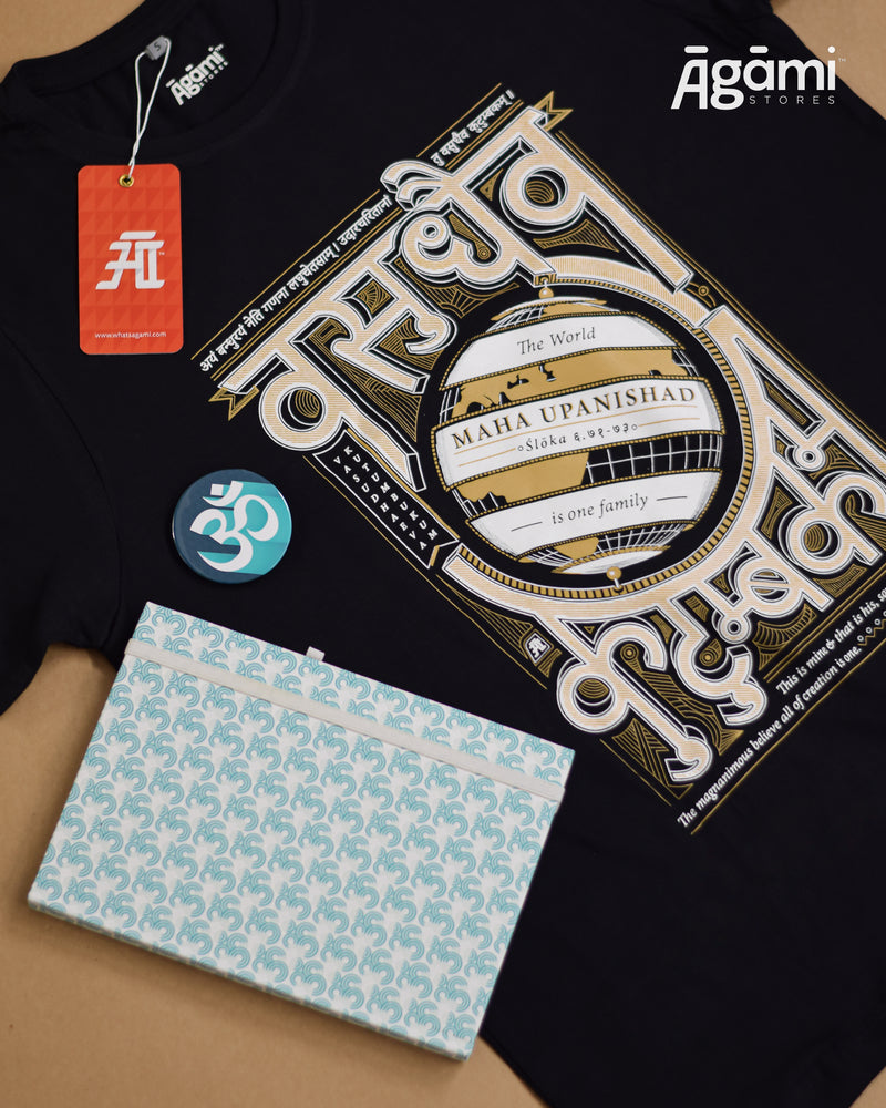 T-shirt + Journal + Badge (Hamper 2)