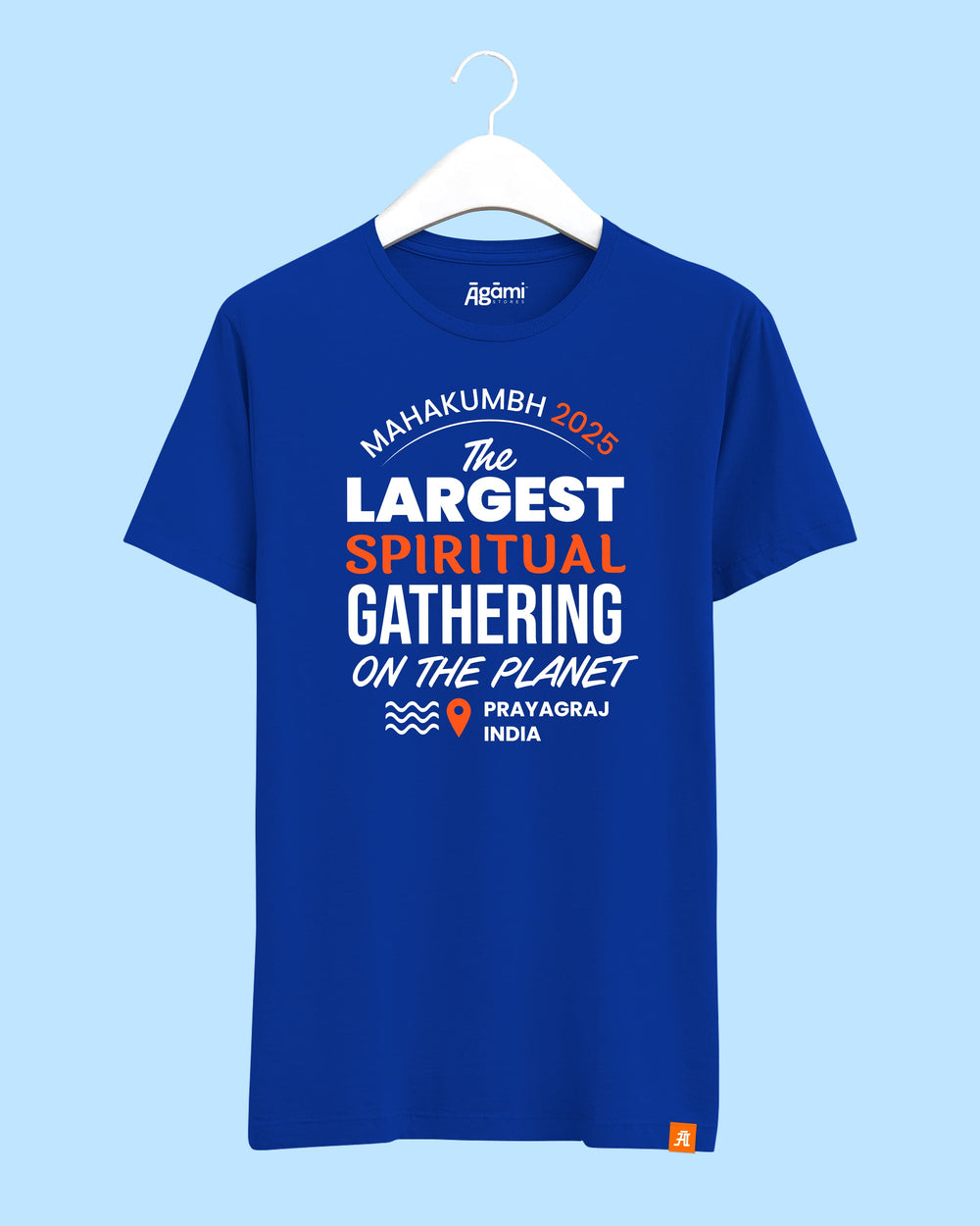 Largest Spiritual Gathering - Royal Blue Tshirt