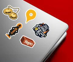 Lord Vitthal Collection – Pack of 5 Premium Stickers