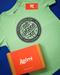 Yato Dharmastato Jayah - Mint Green