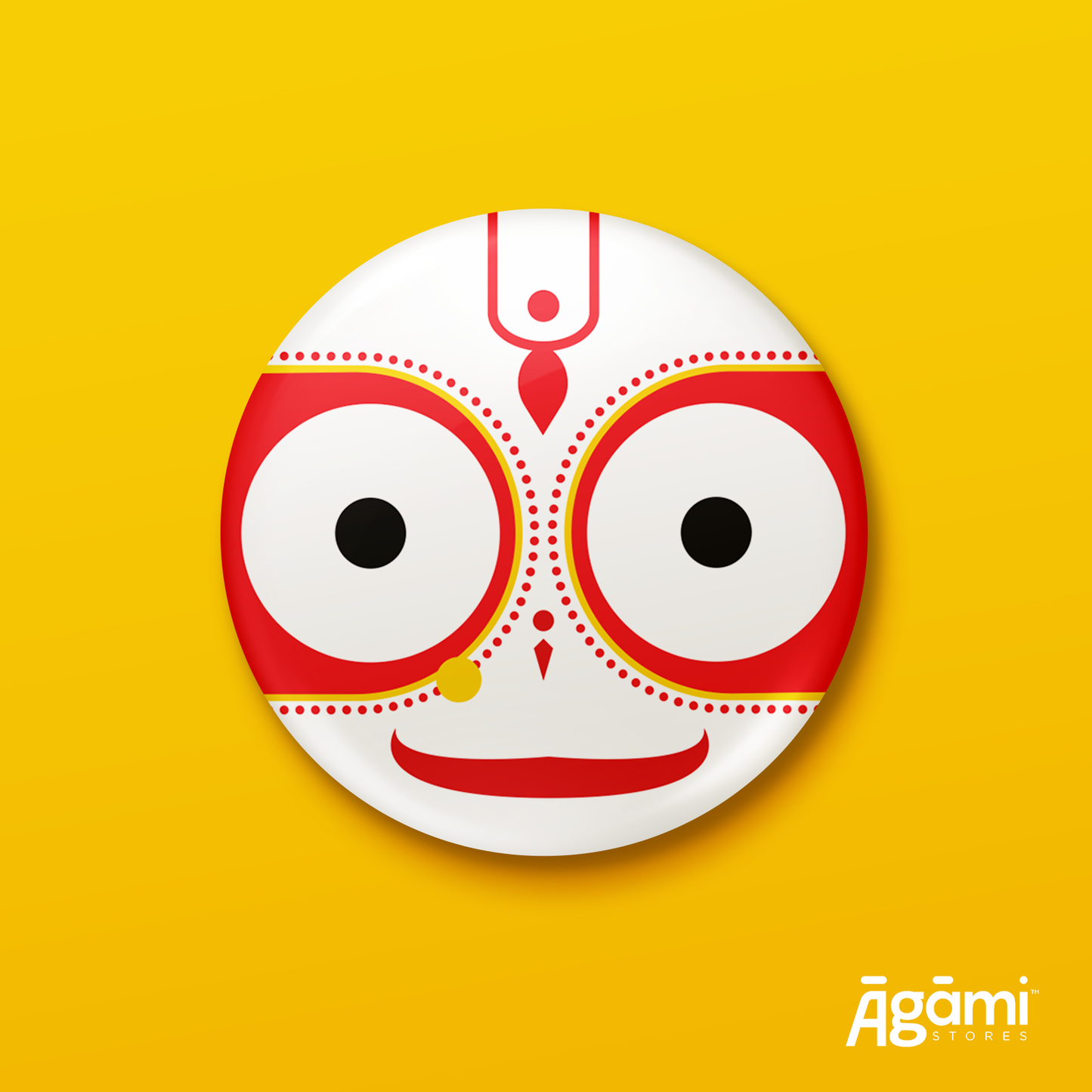 Balabhadra's Face | Pin Badge + Magnet