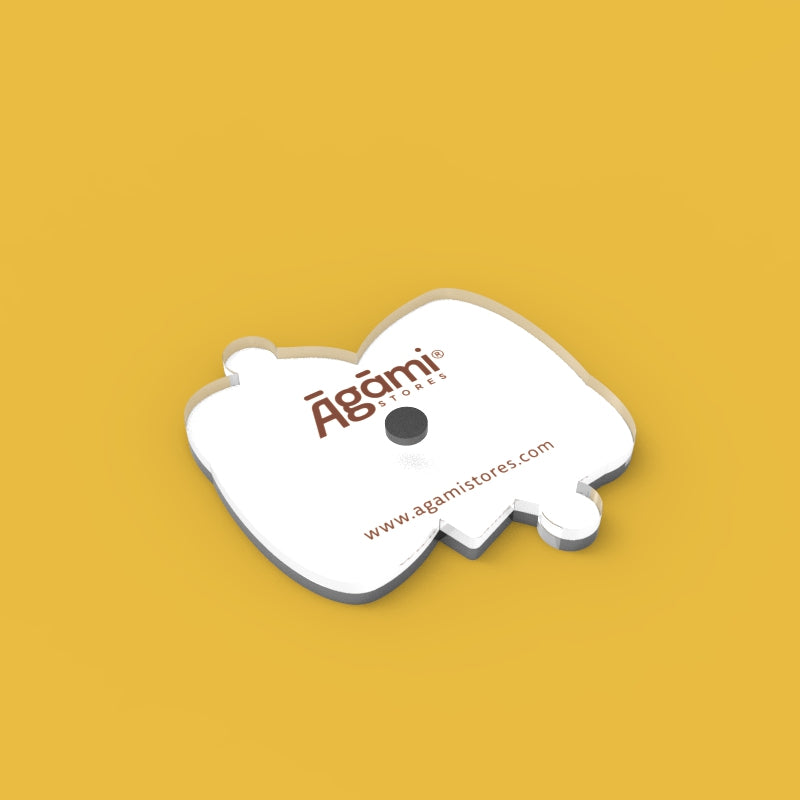 Bam Bam Bhole | Acrylic Fridge Magnet