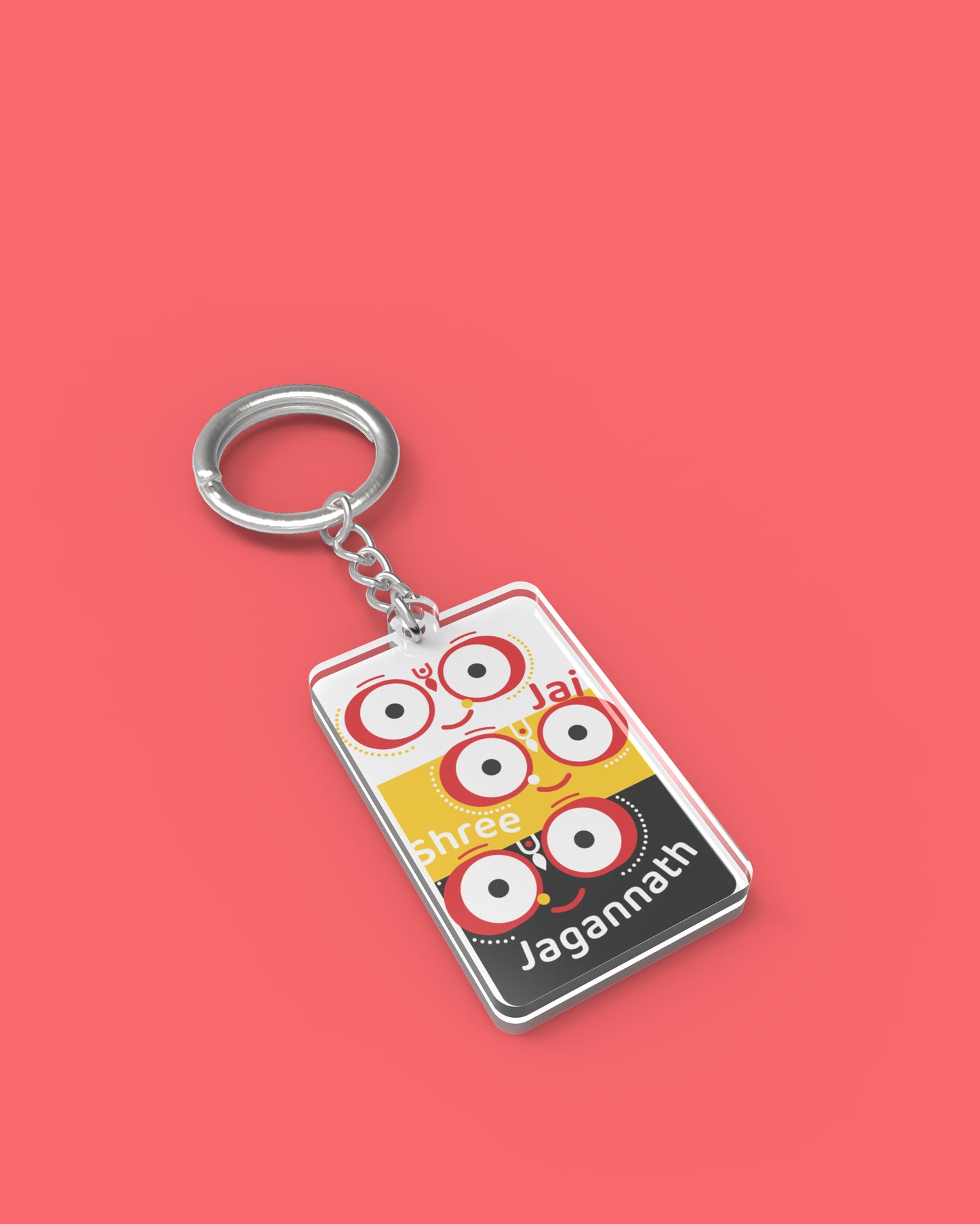 Jai Shree Jagannath Trio | Keychain