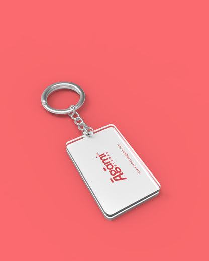 Jai Shree Jagannath Trinity Faces | Acrylic Keychain